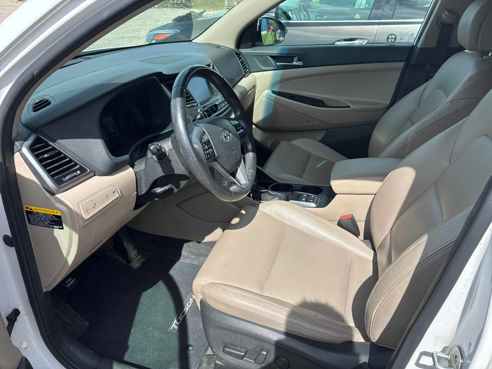 Interior driver side