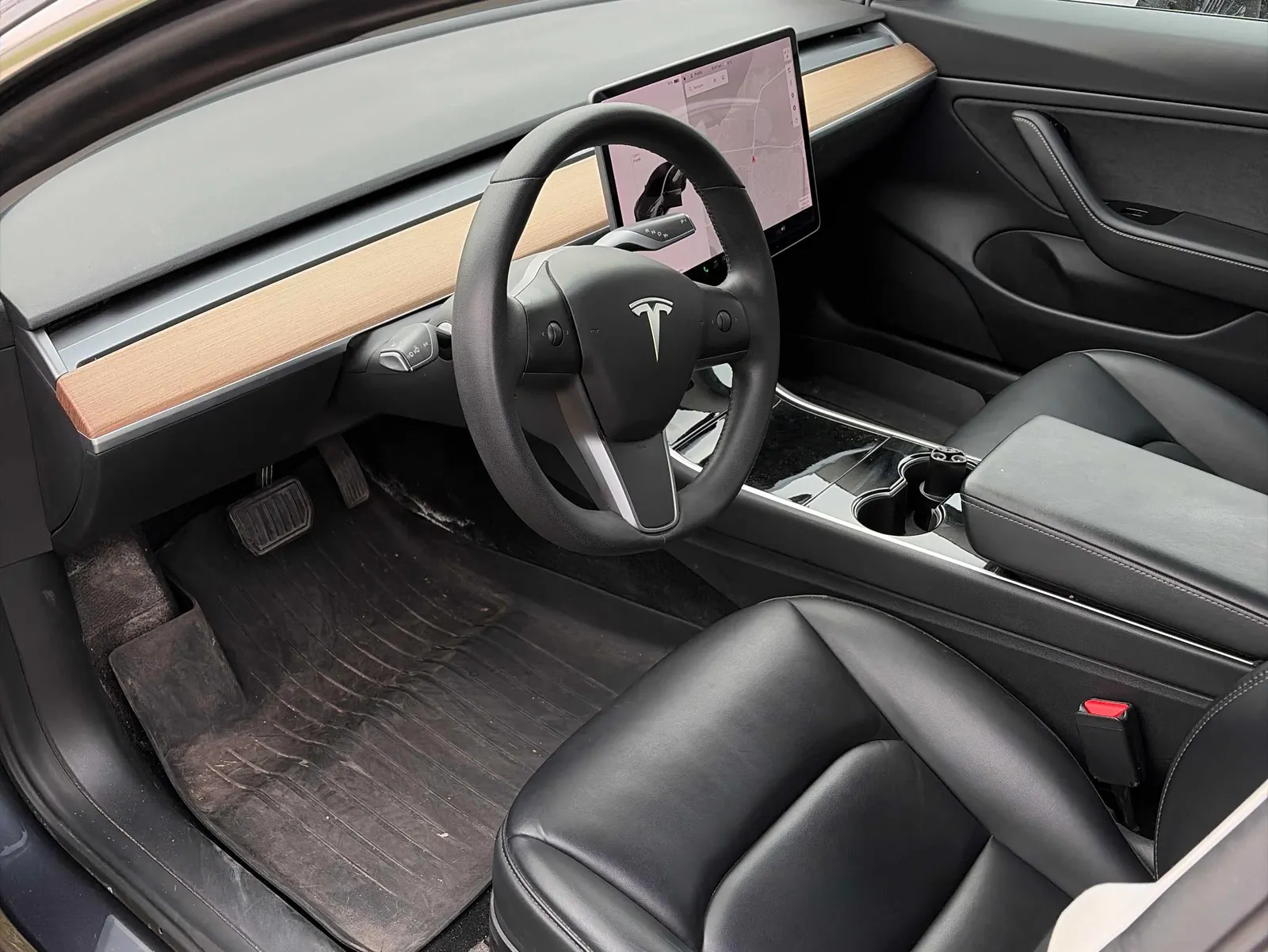 Interior driver side