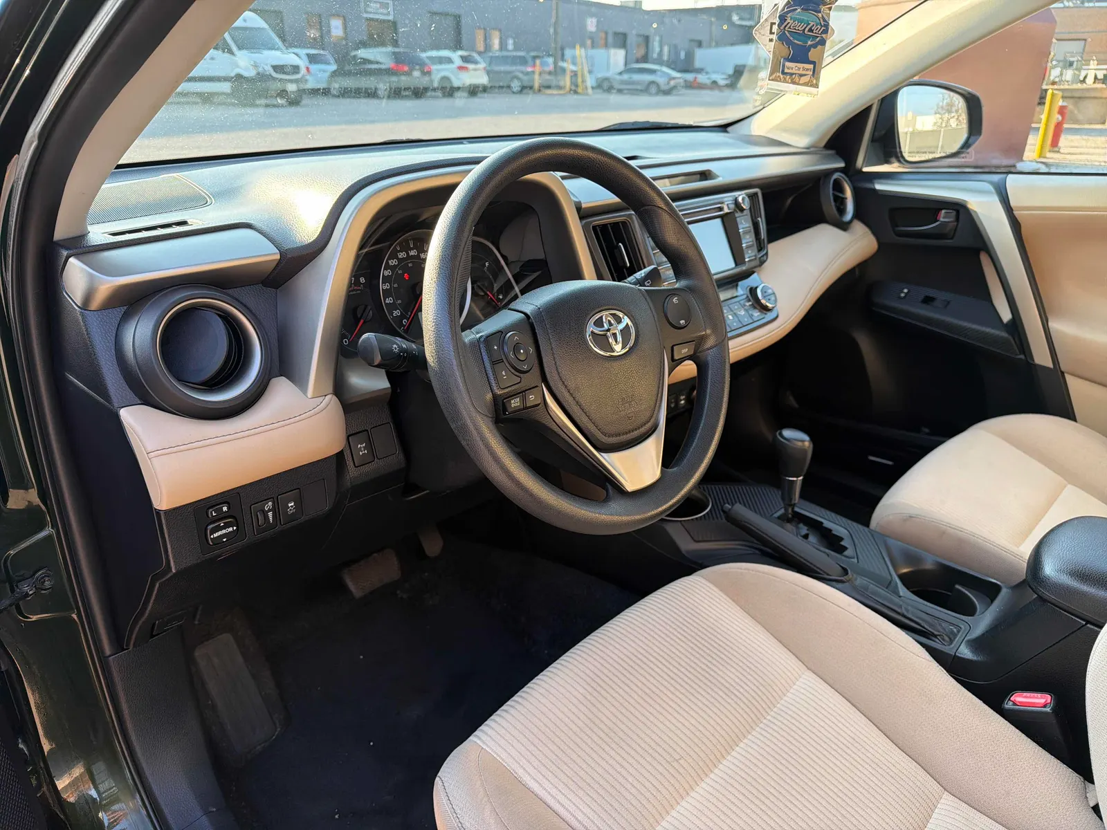 Interior driver side