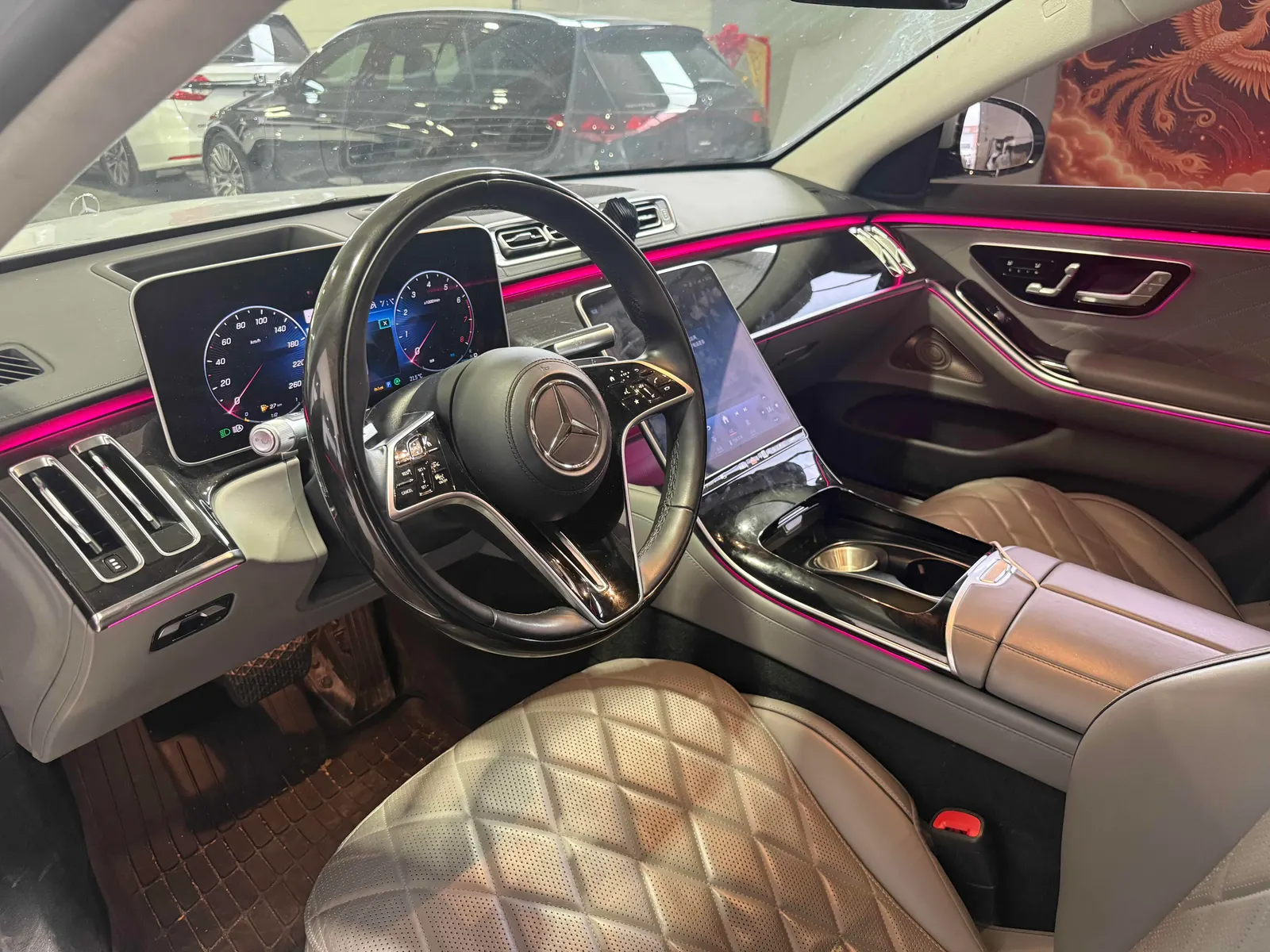 Interior driver side