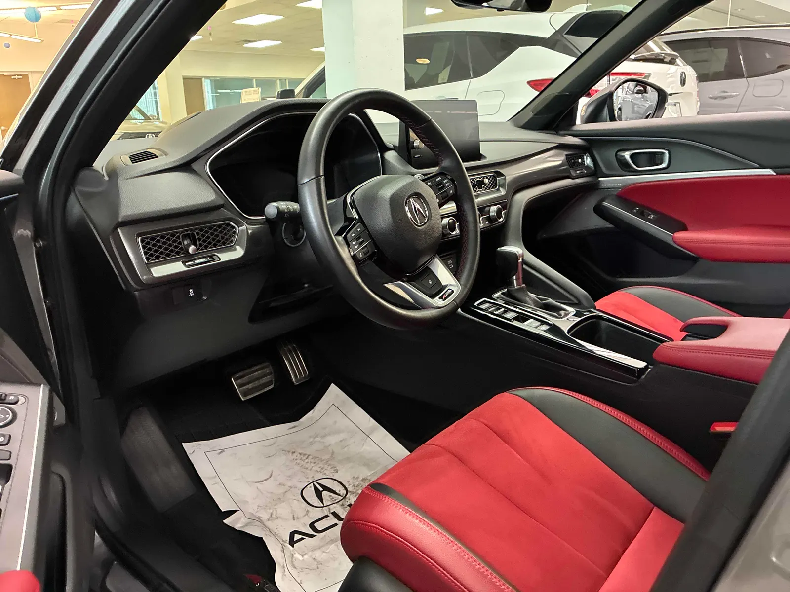 Interior driver side