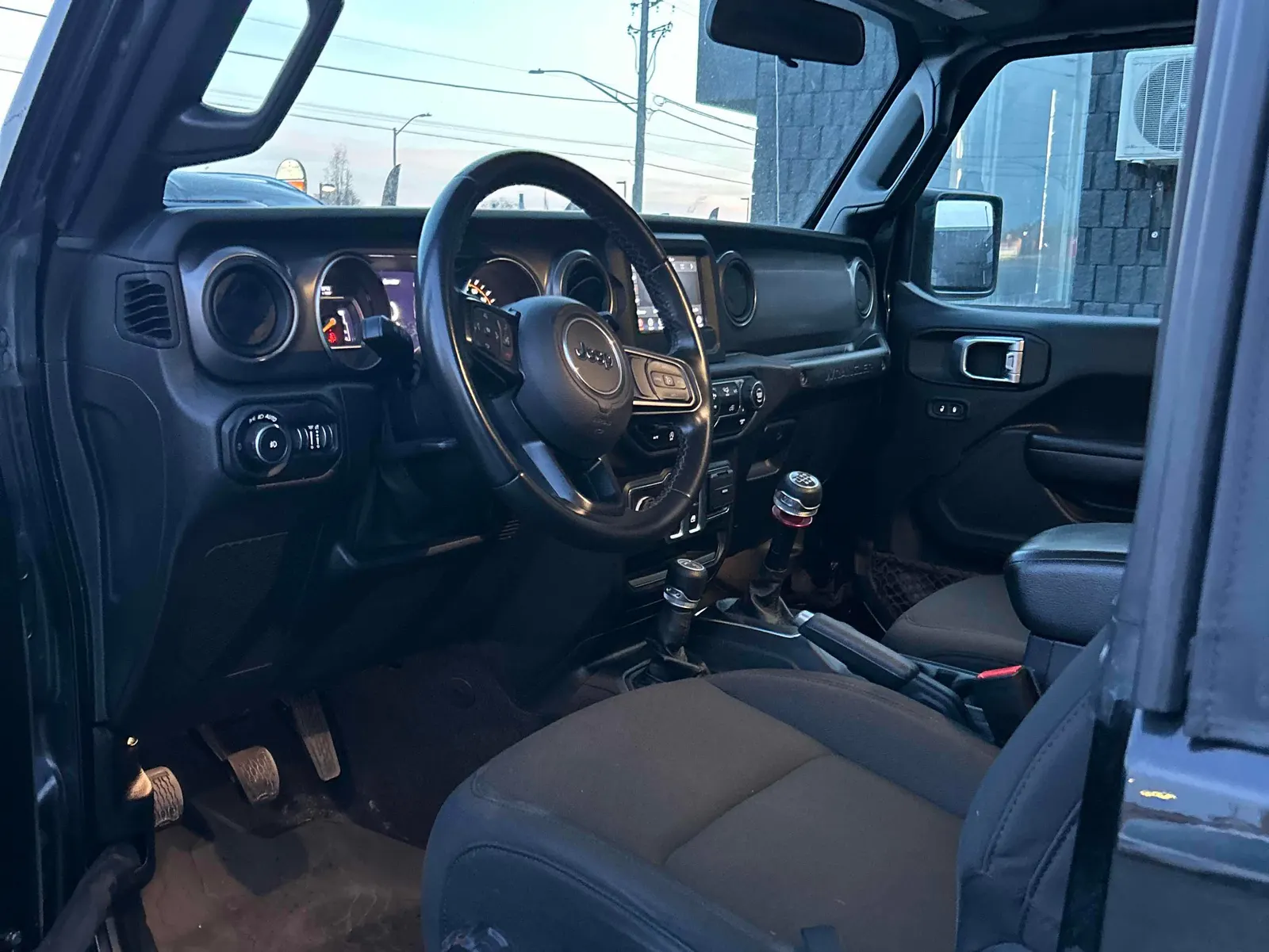 Interior driver side