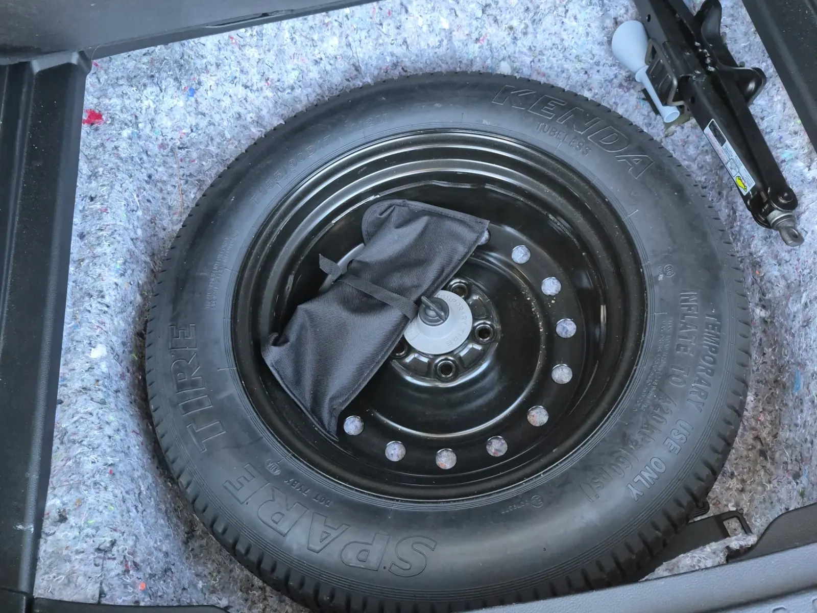 Spare Tire & Wheel Photo