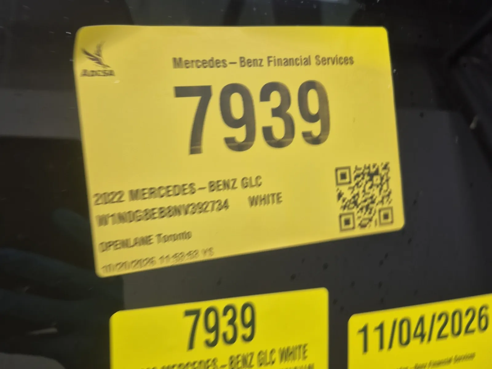 Inventory Label Photo