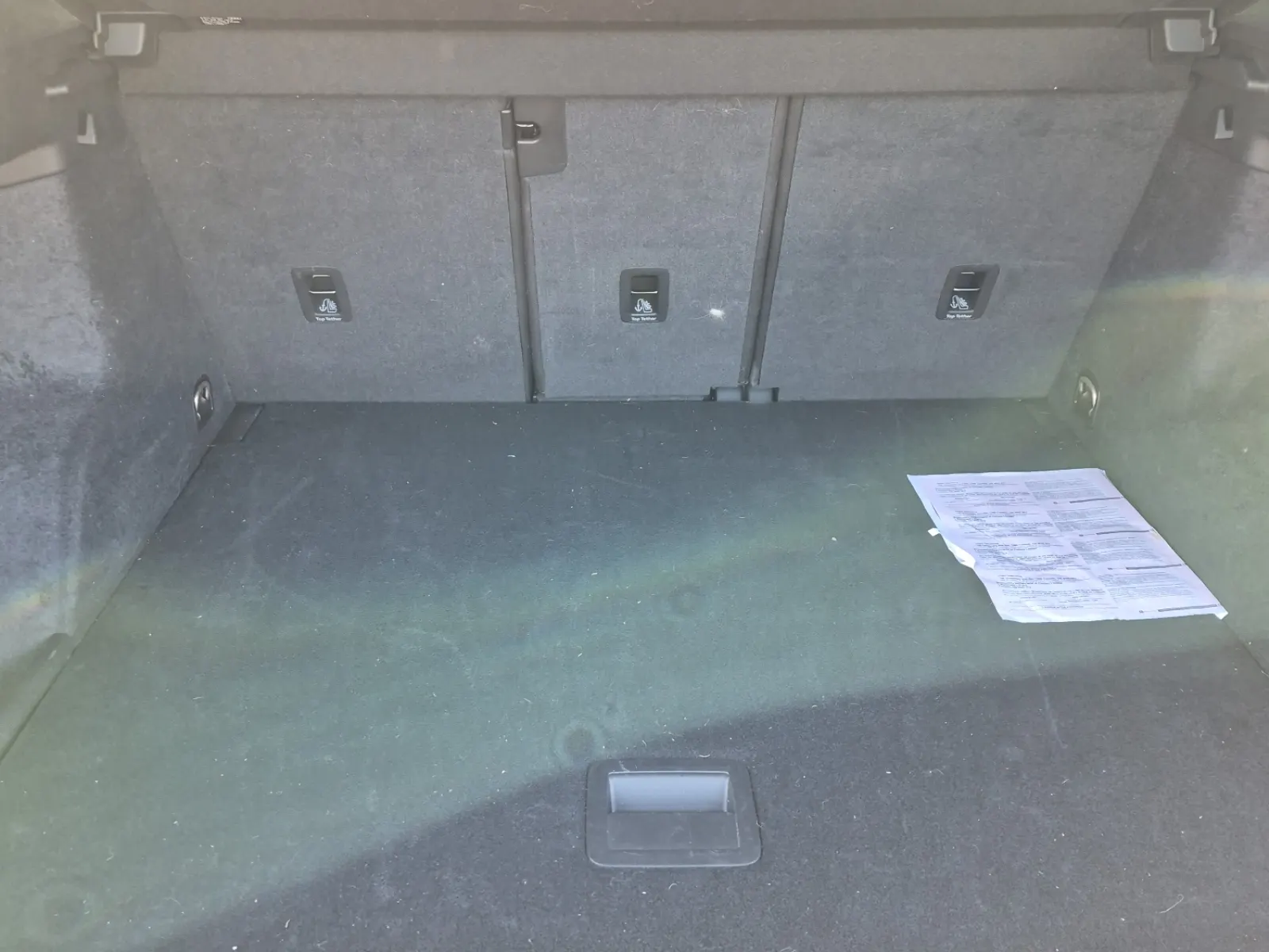 Cargo Area Photo