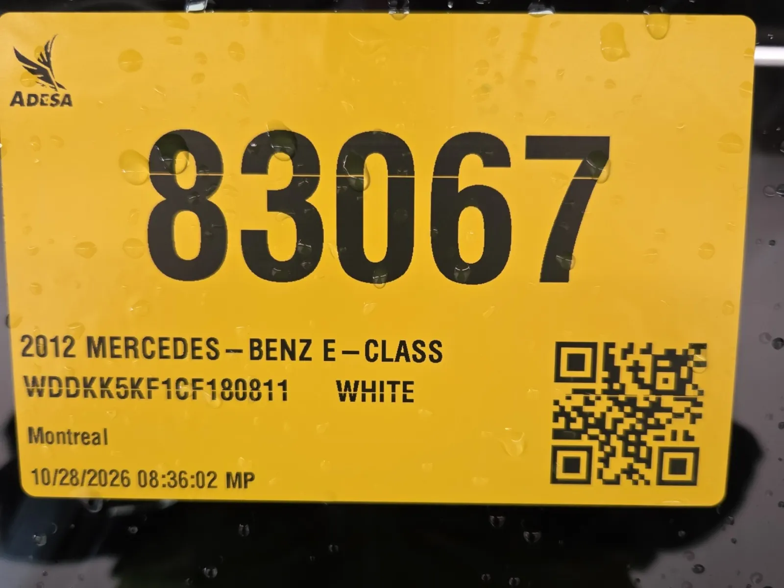Inventory Label Photo