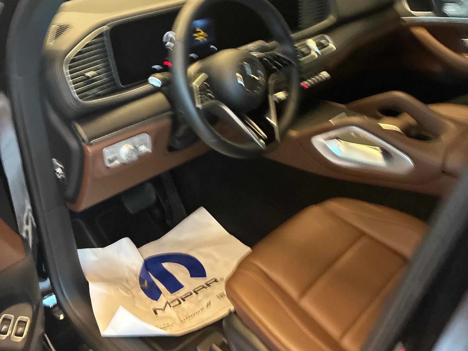 Interior driver side