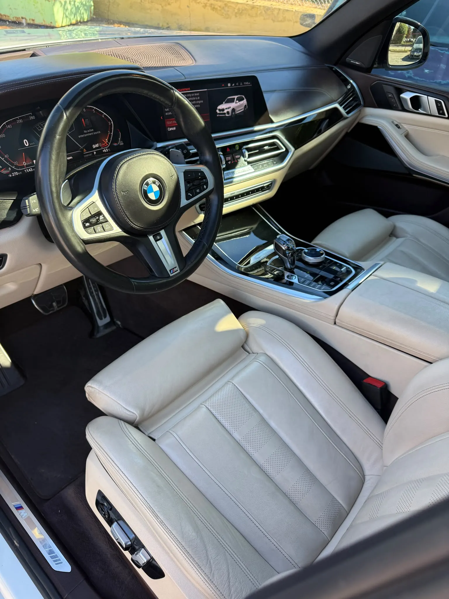 Interior driver side