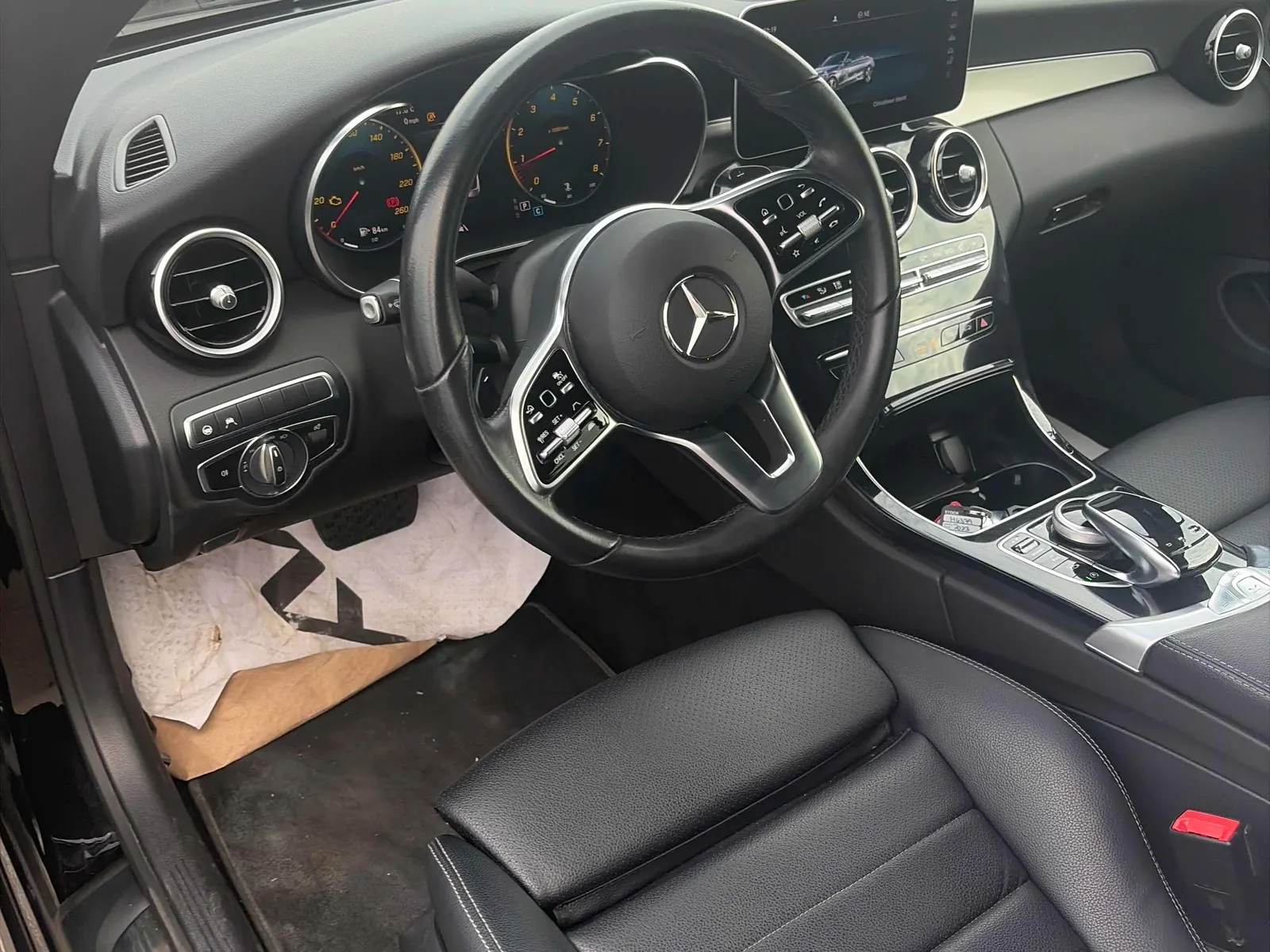 Interior driver side
