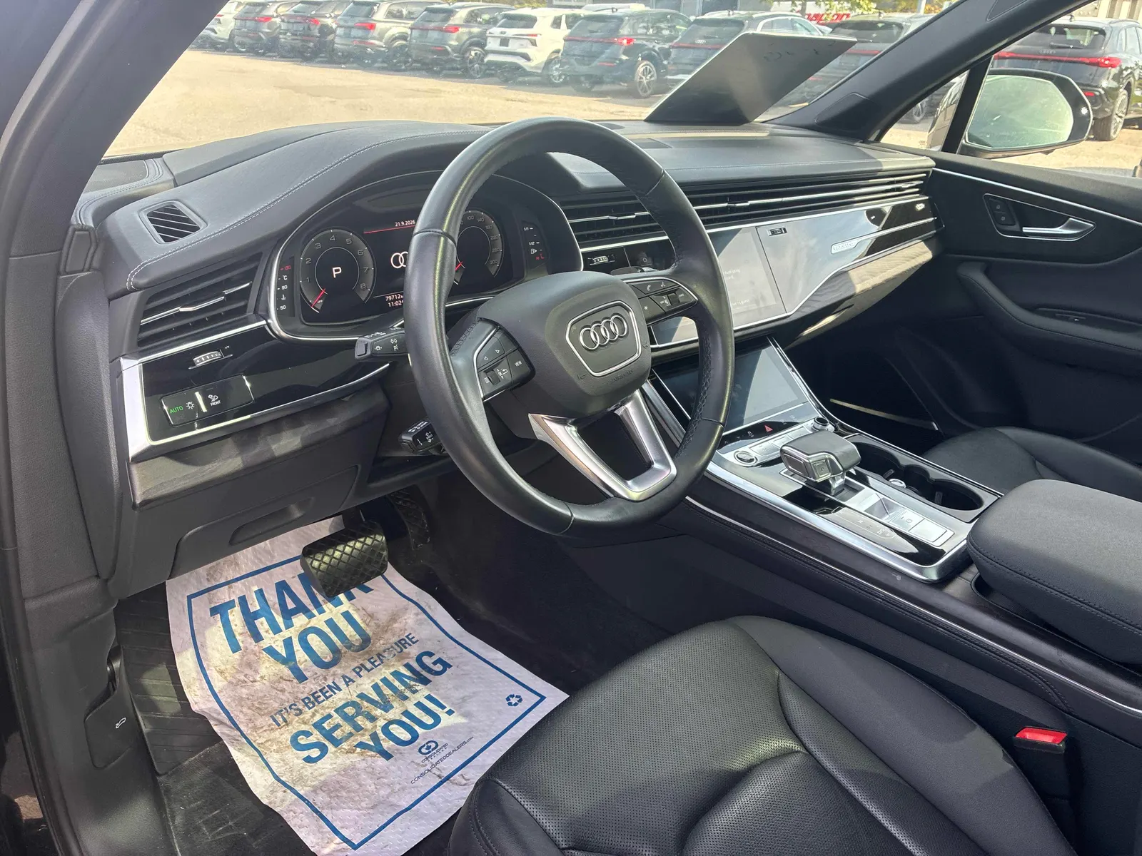Interior driver side