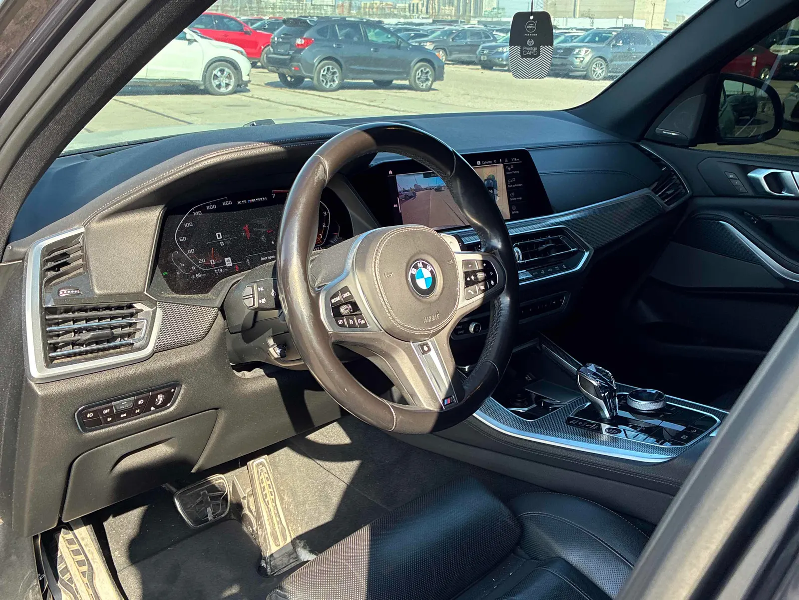 Interior driver side