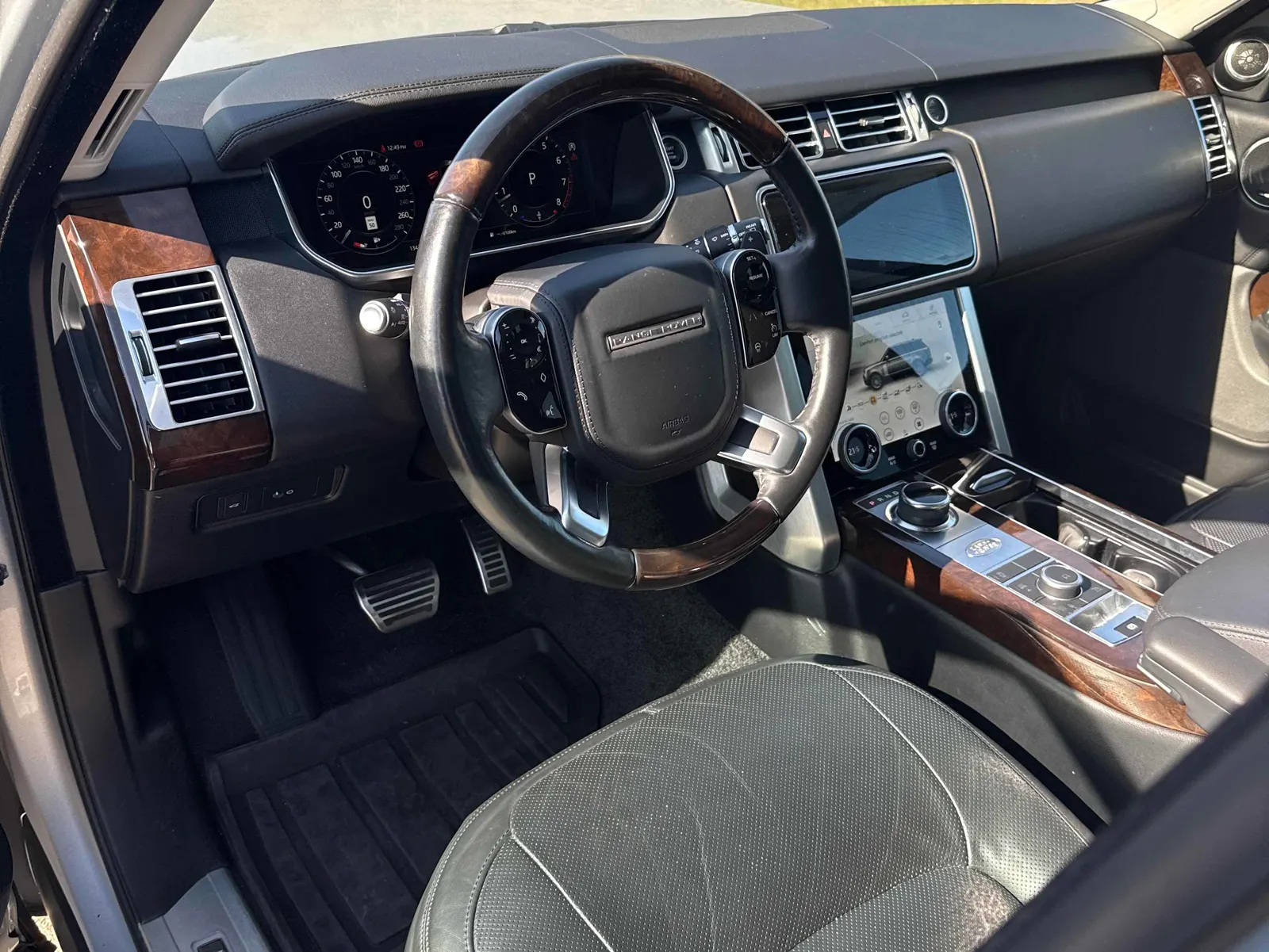 Interior driver side