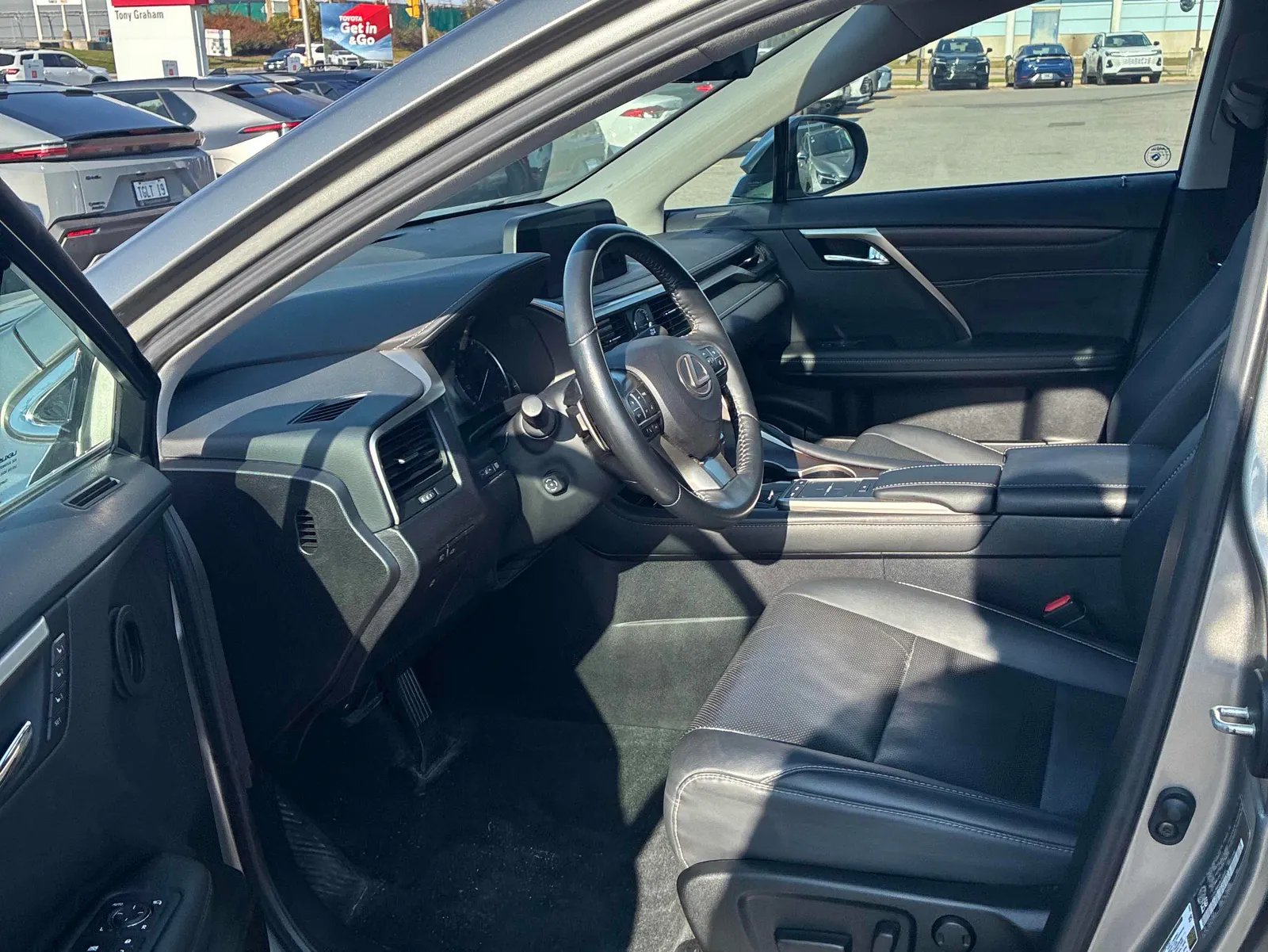 Interior driver side