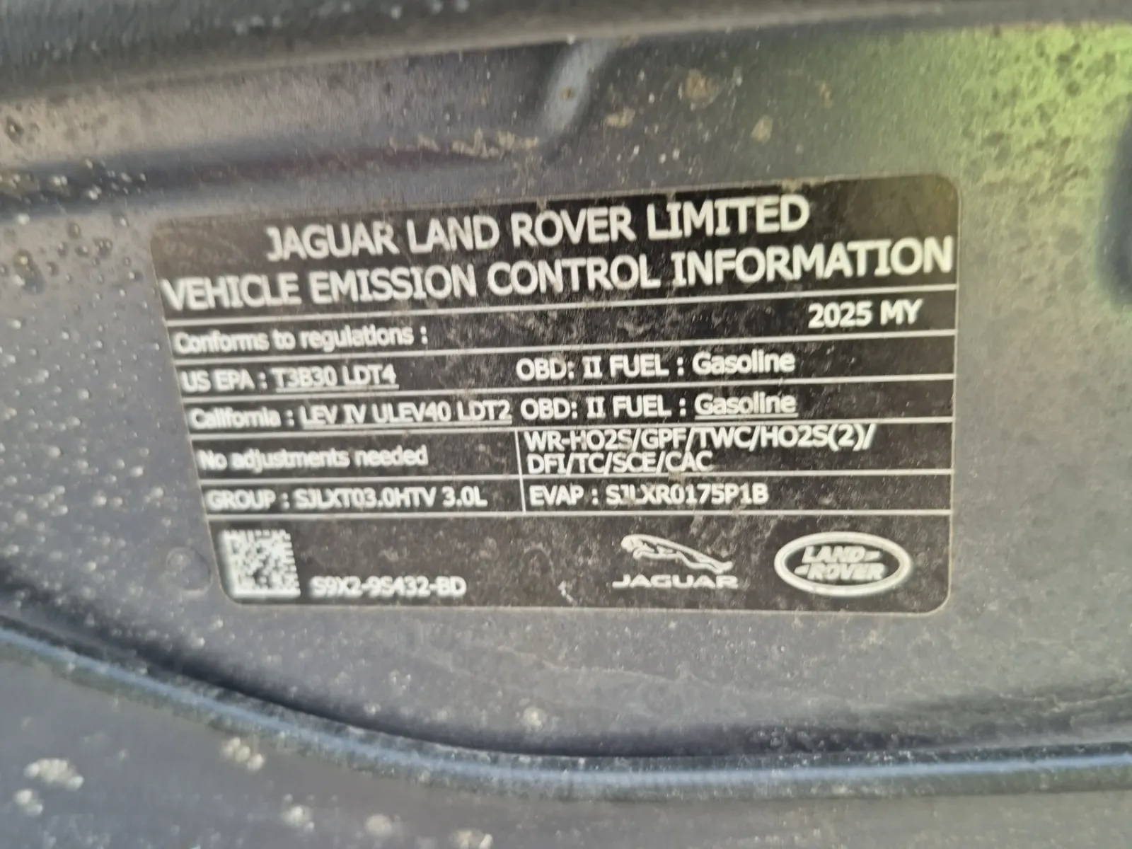 Emission Sticker Photo