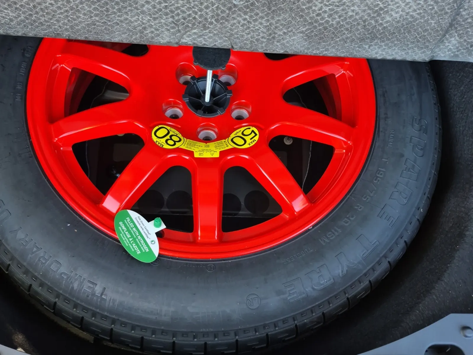 Spare Tire & Wheel Photo