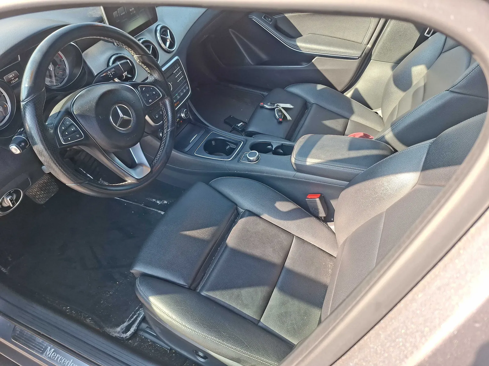 Interior driver side