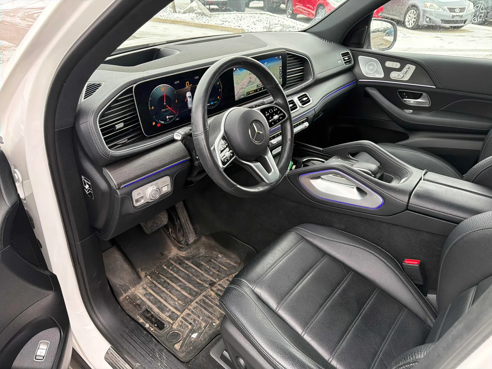 Interior driver side