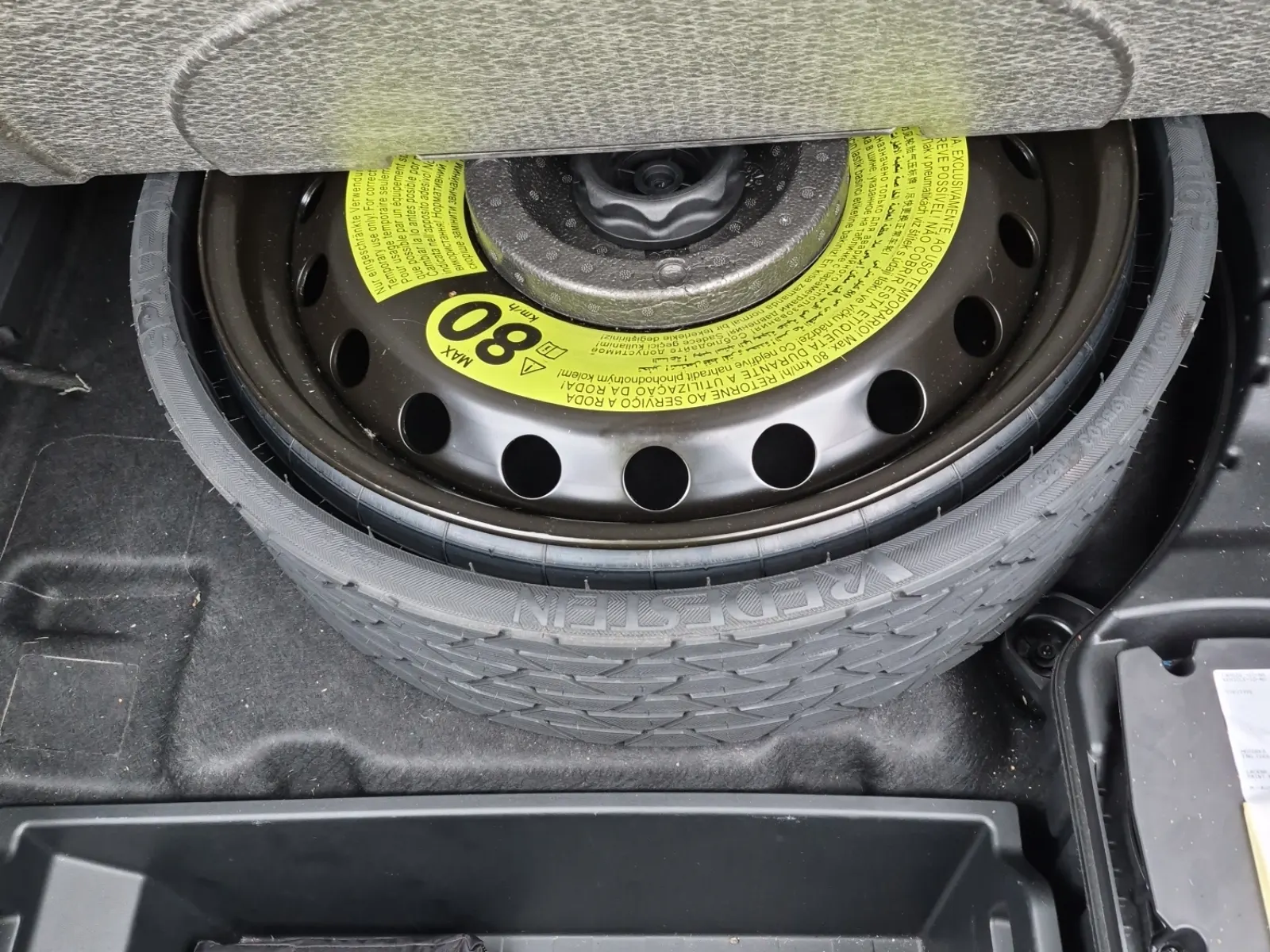 Spare Tire & Wheel Photo