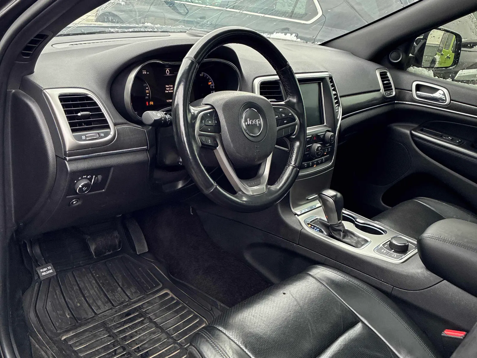 Interior driver side