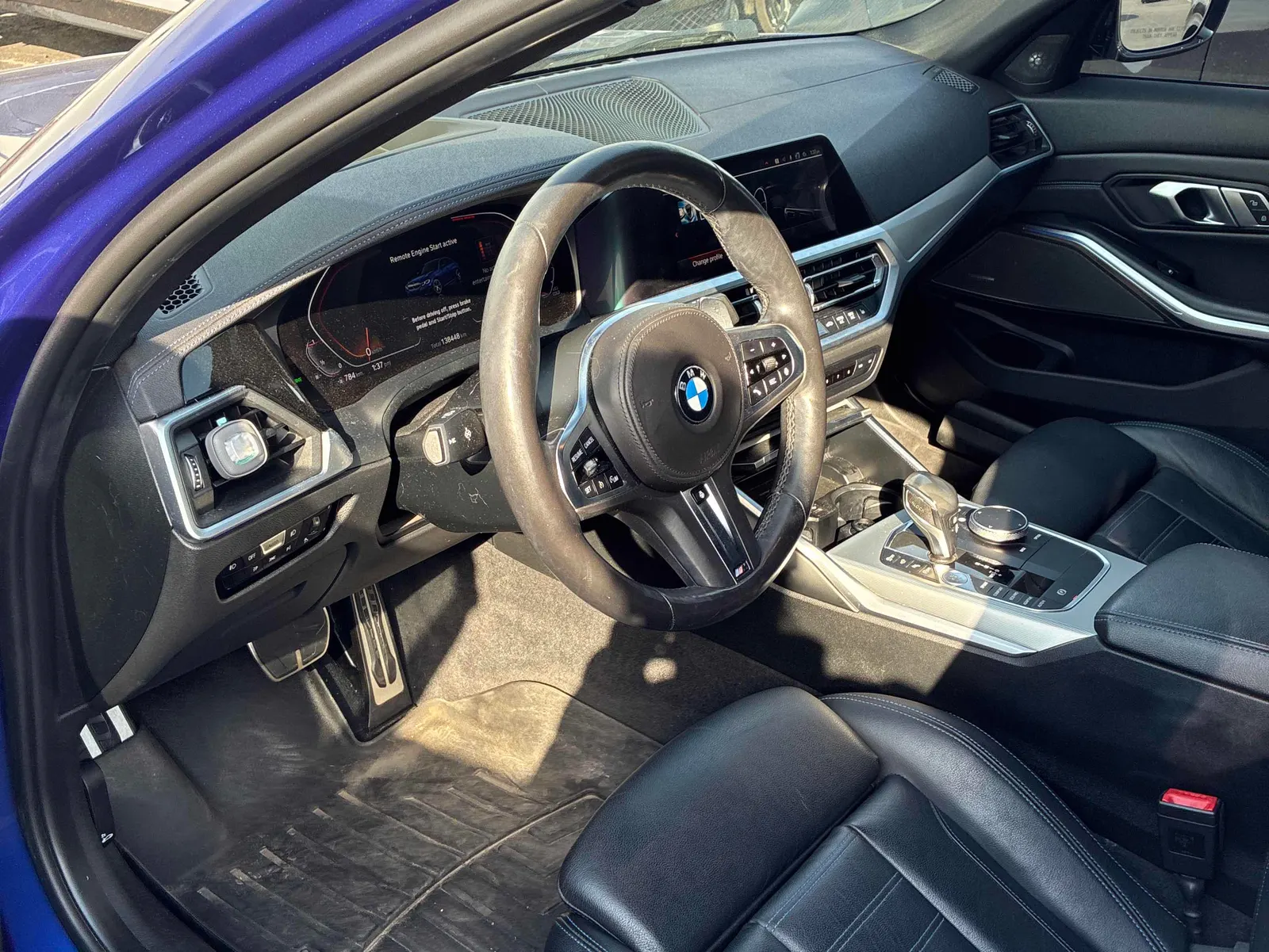 Interior driver side