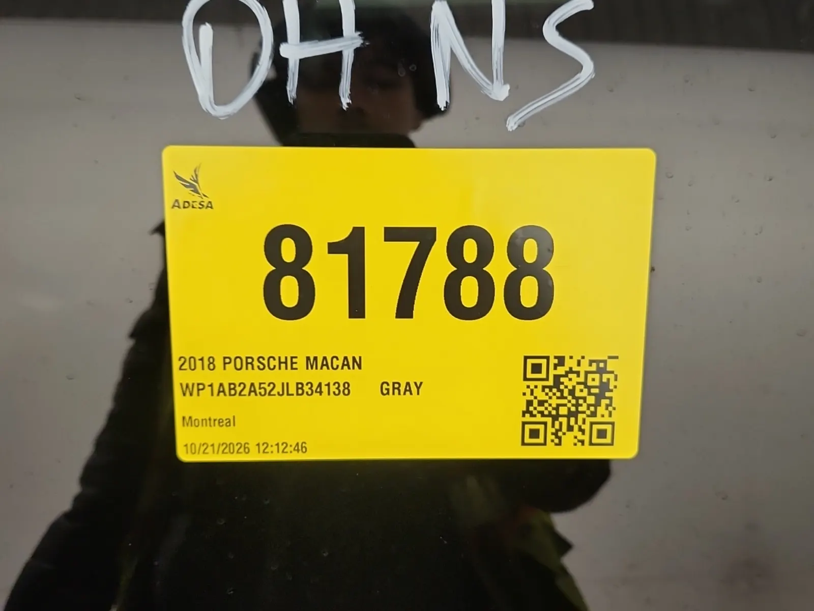 Inventory Label Photo