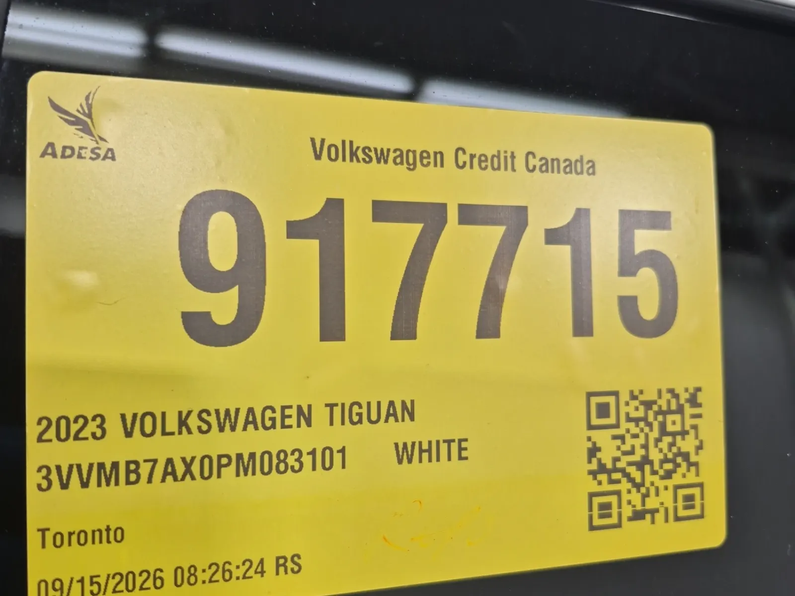 Inventory Label Photo