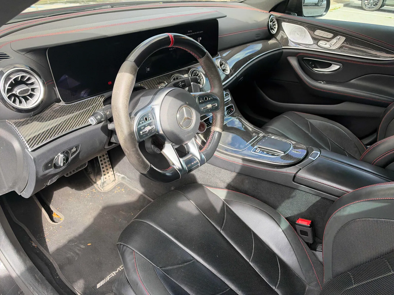 Interior driver side