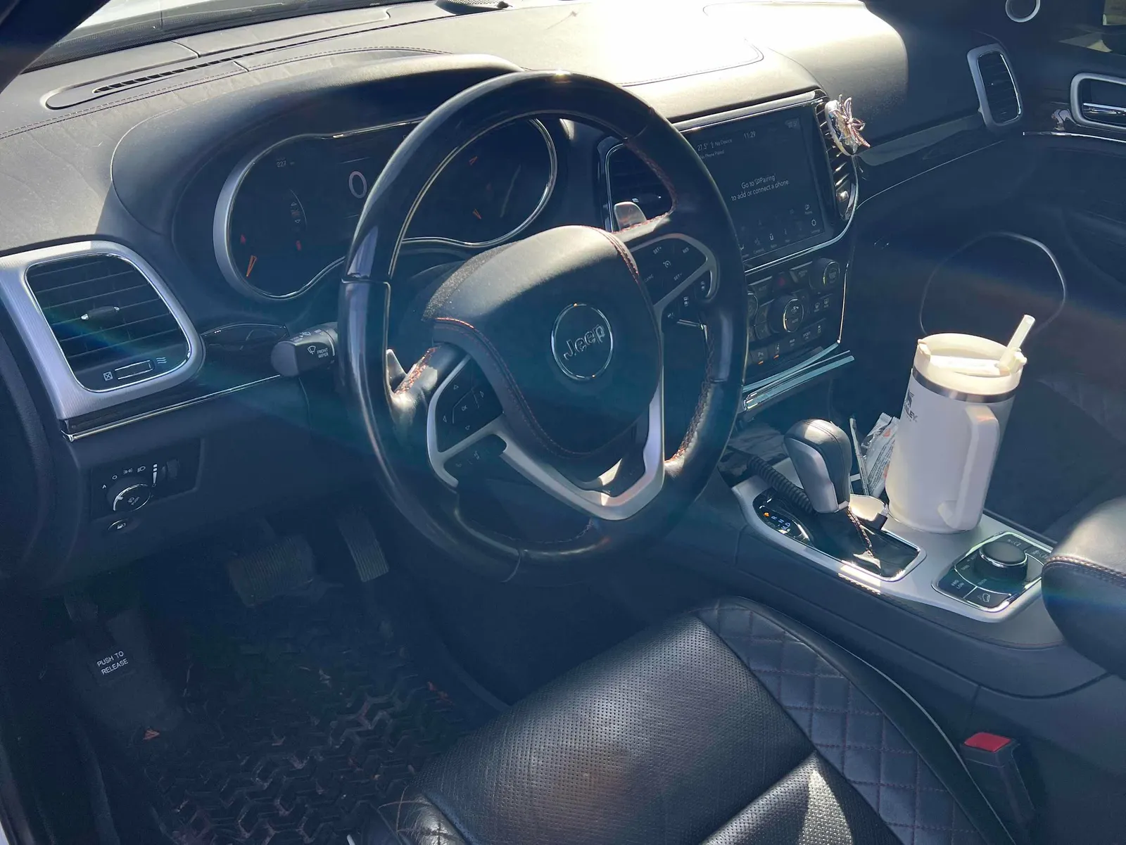 Interior driver side