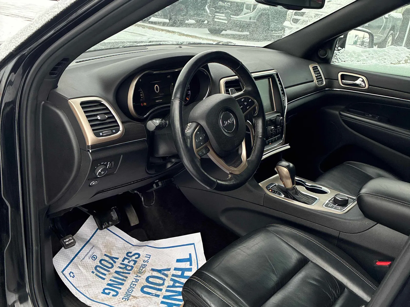 Interior driver side