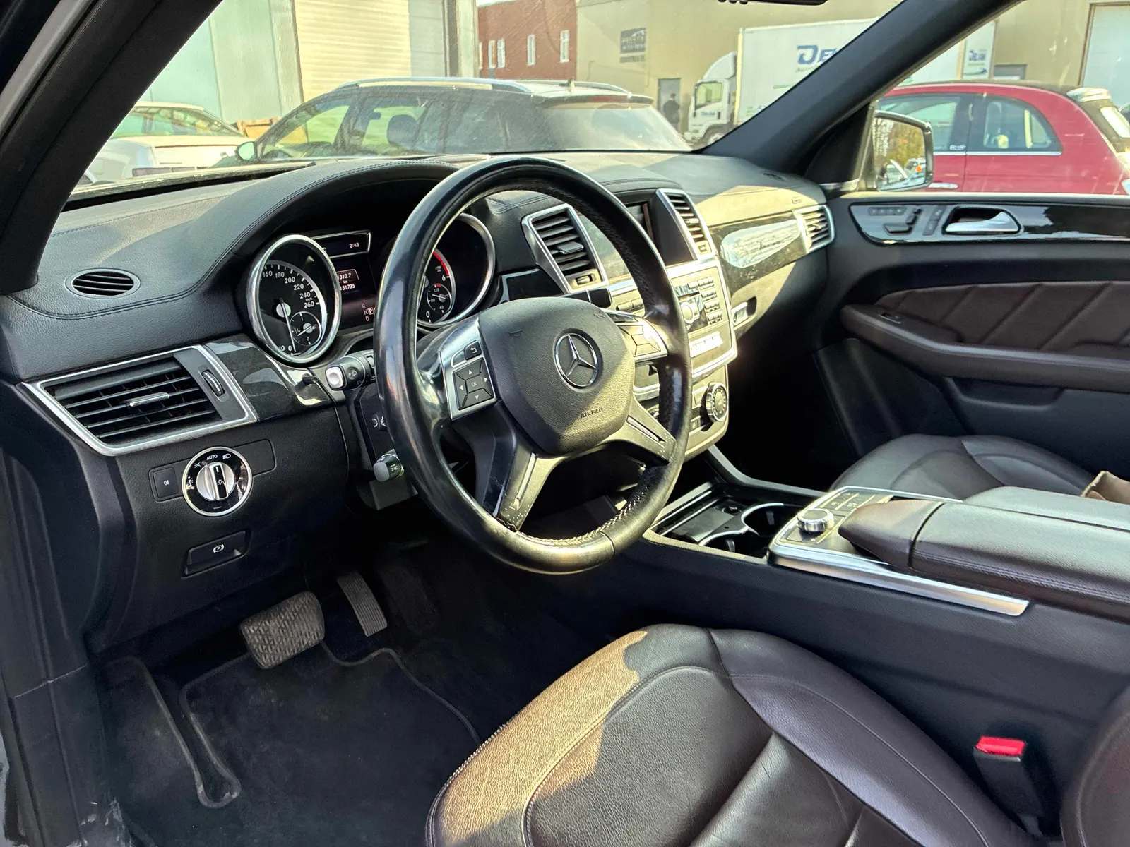 Interior driver side