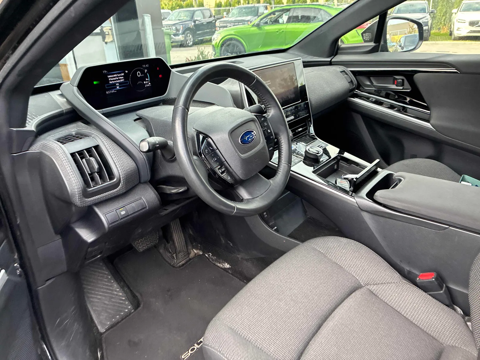 Interior driver side