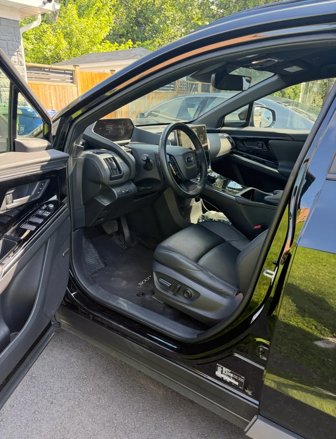 Interior driver side