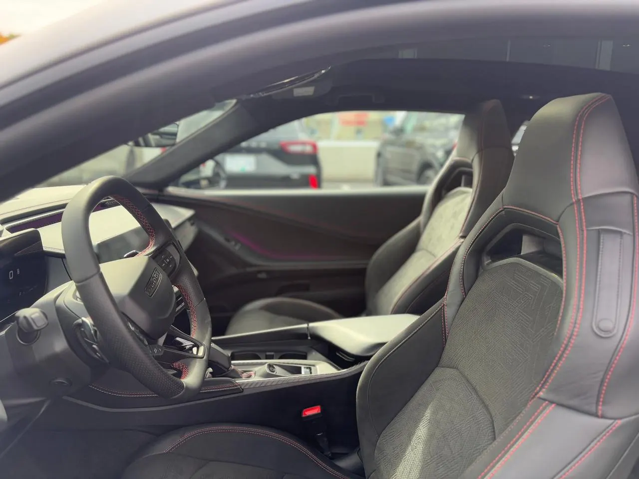 Interior driver side