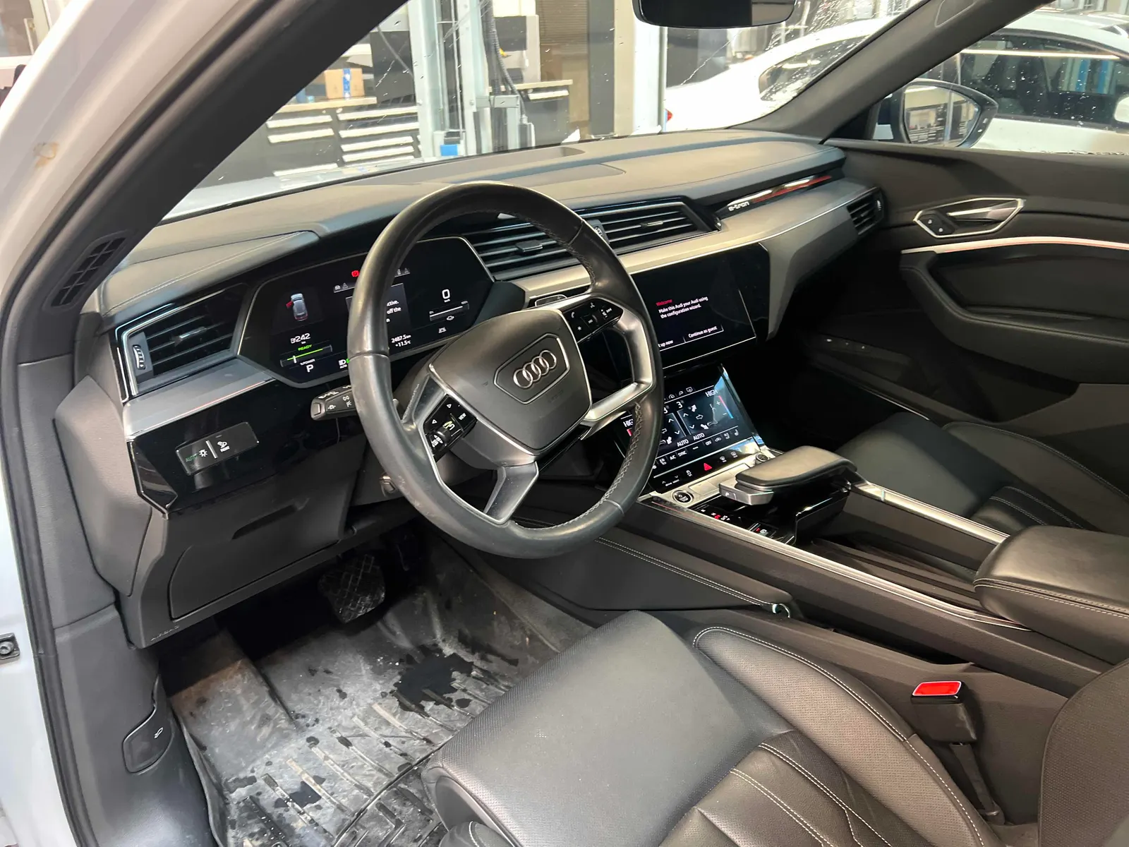 Interior driver side