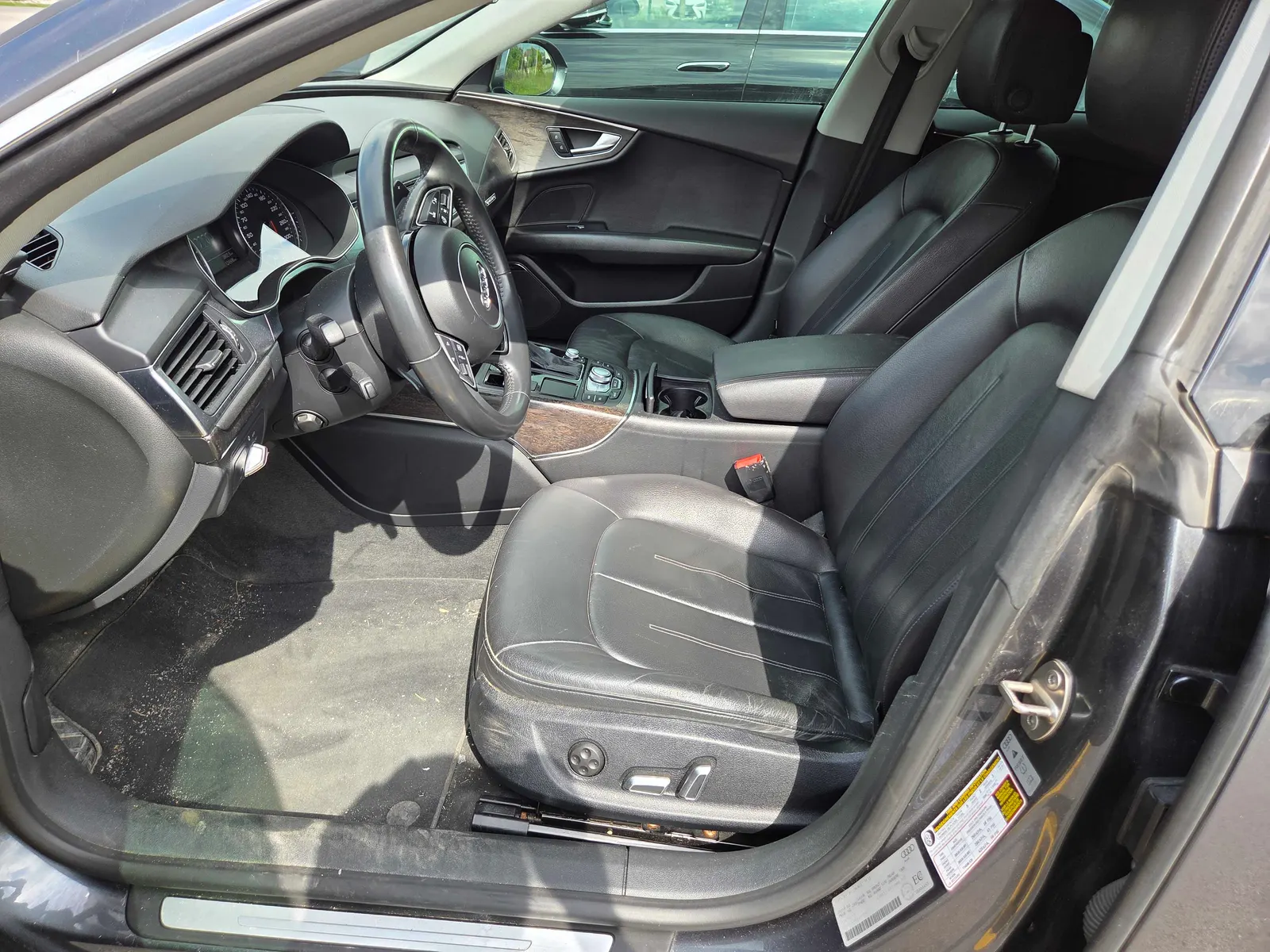 Interior driver side