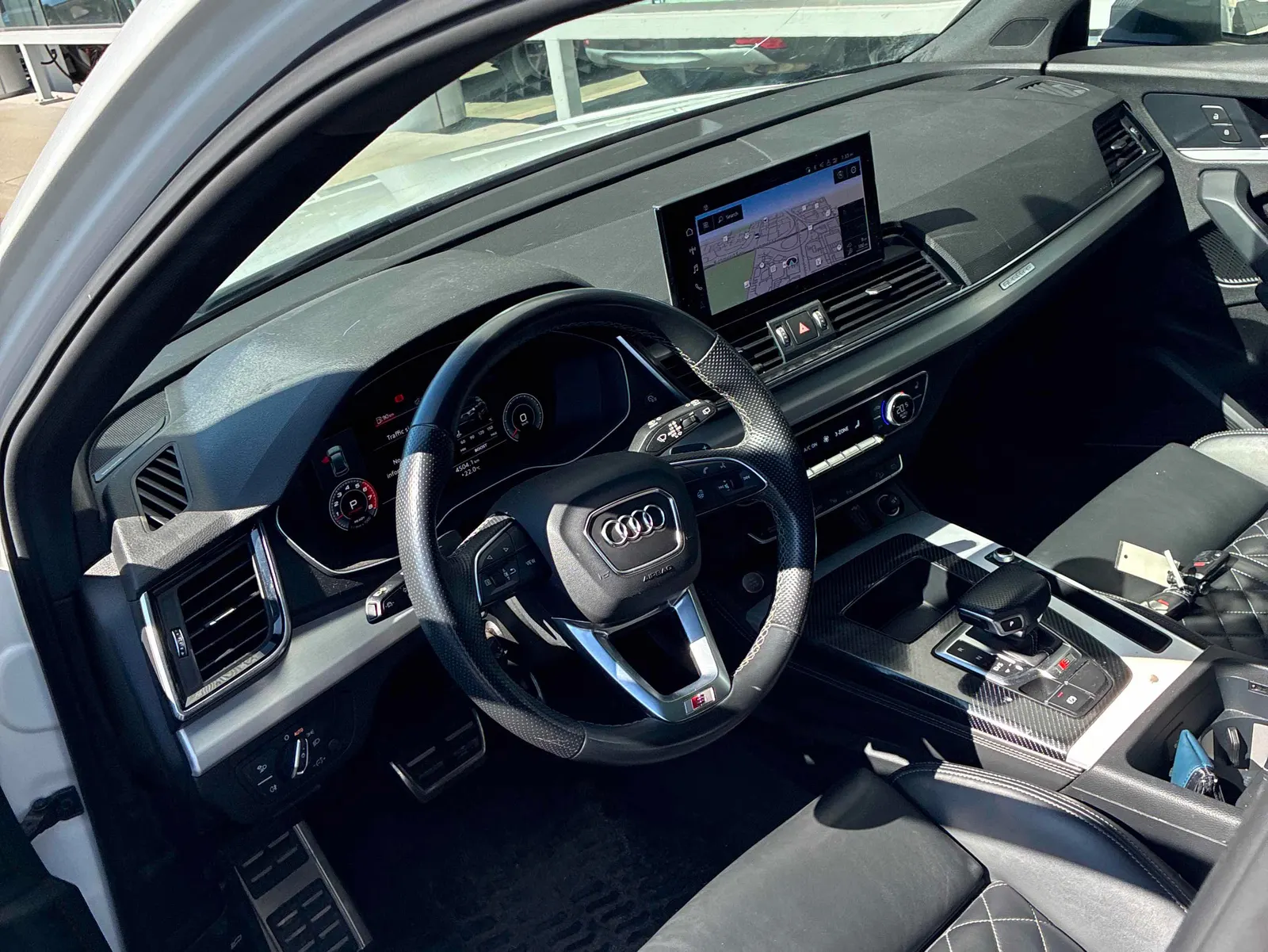 Interior driver side