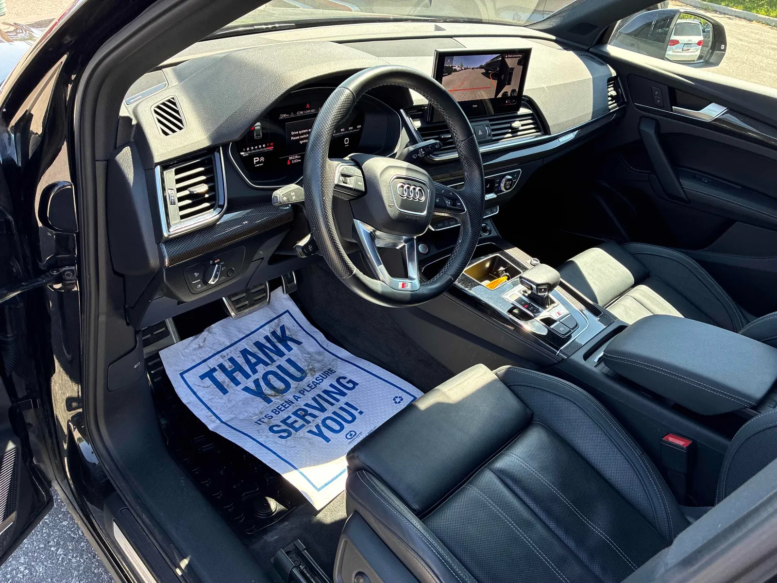 Interior driver side