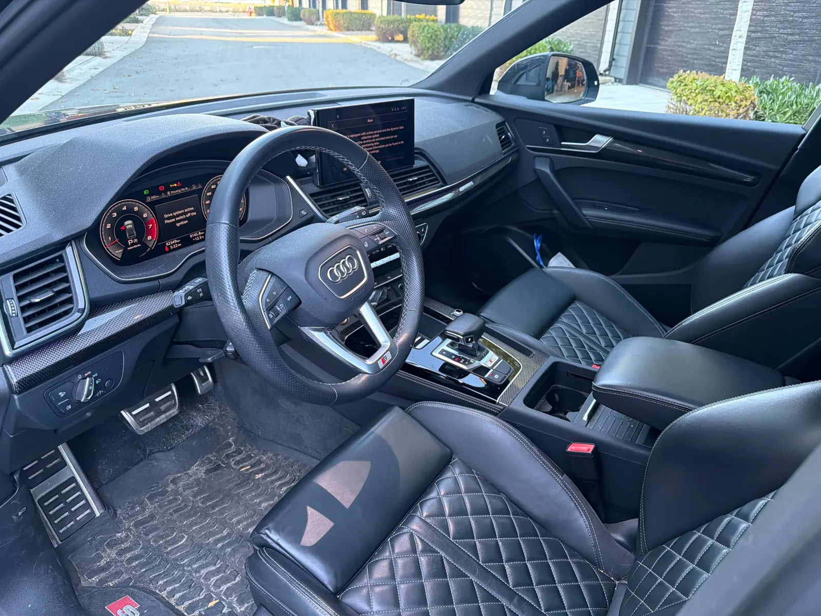 Interior driver side