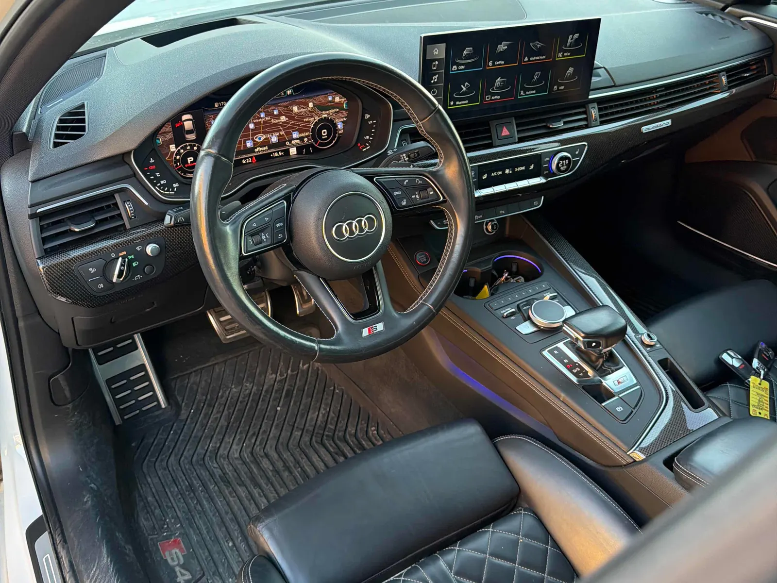 Interior driver side