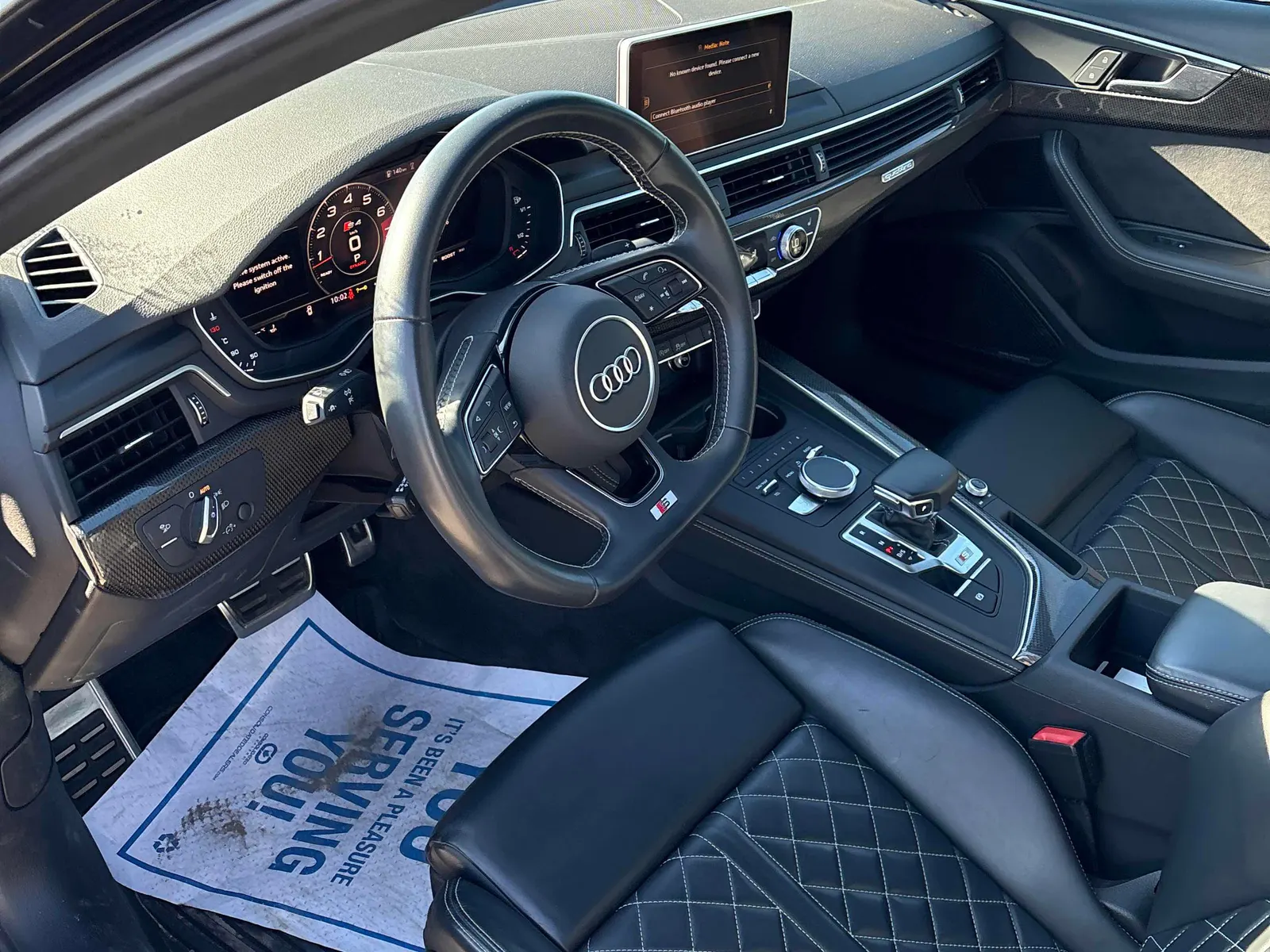 Interior driver side