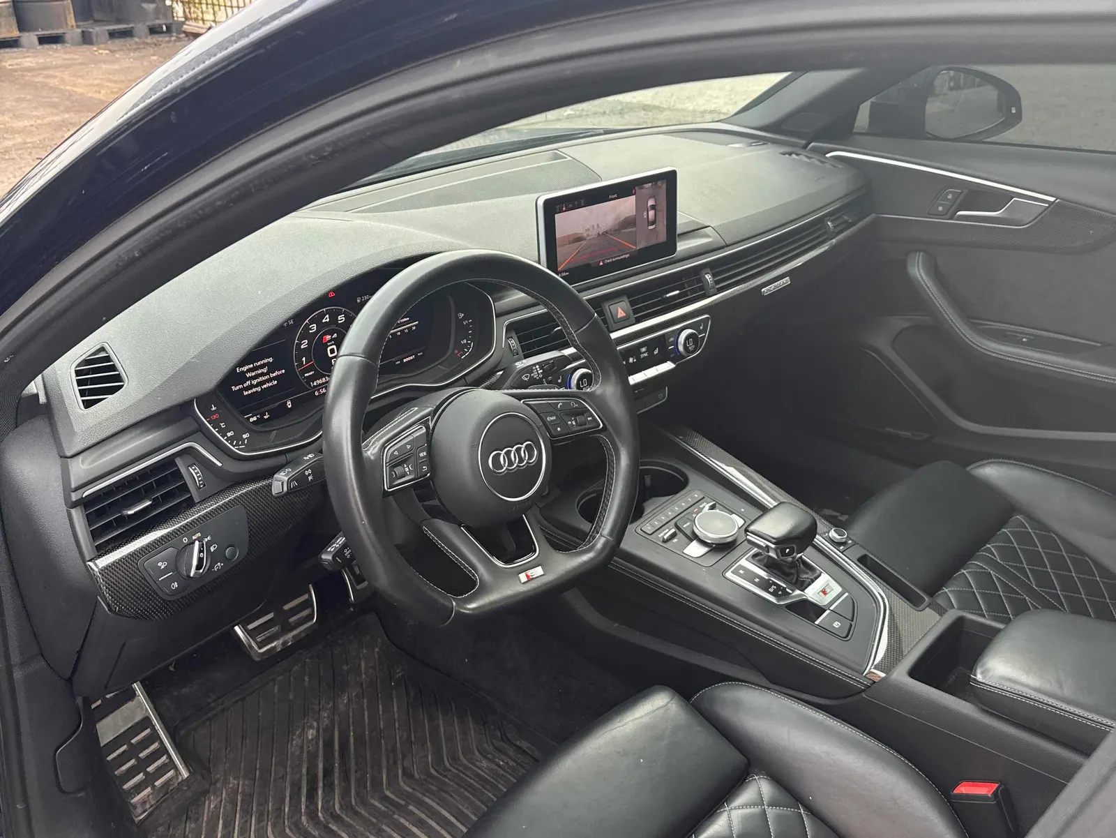 Interior driver side