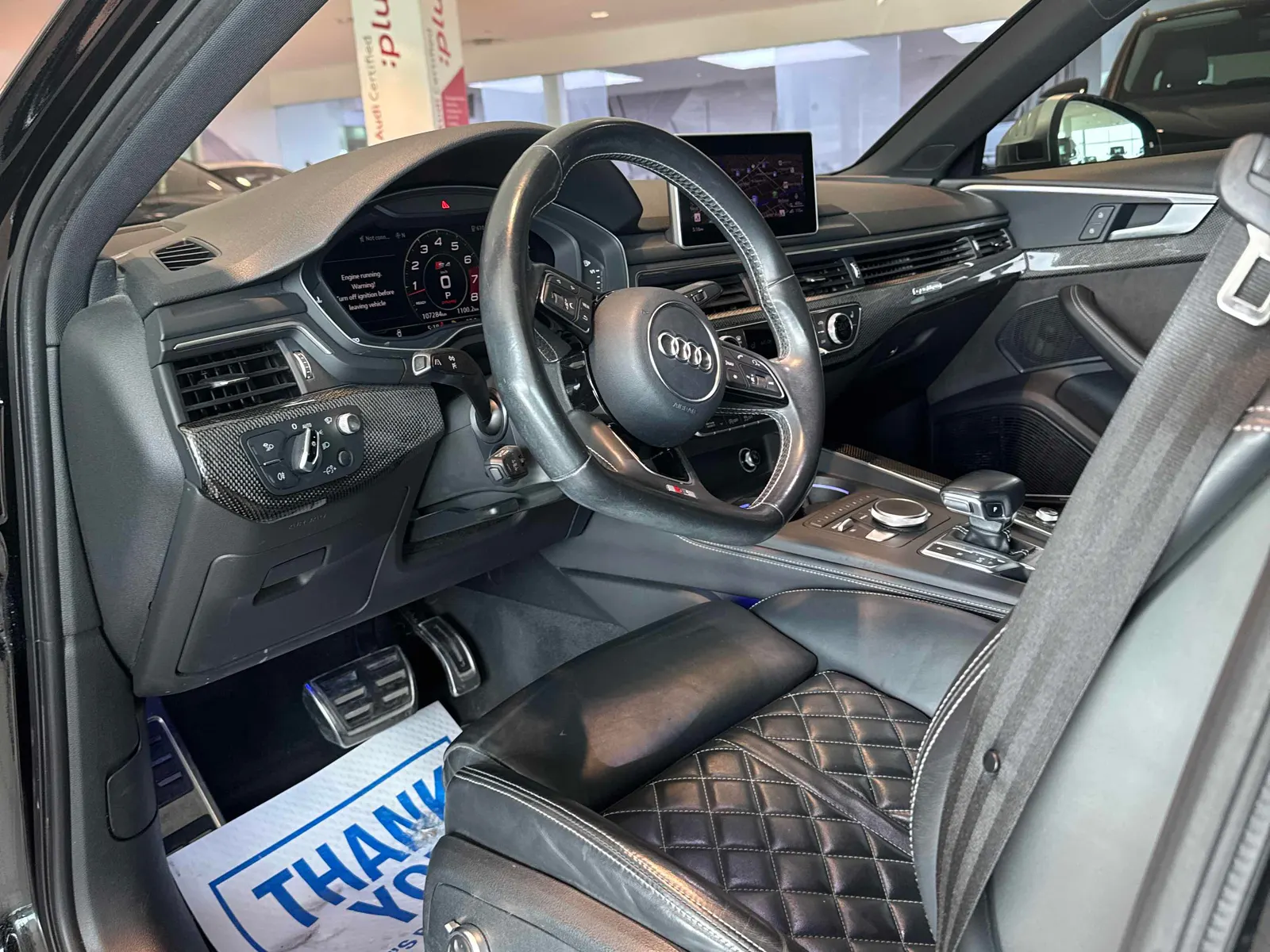 Interior driver side