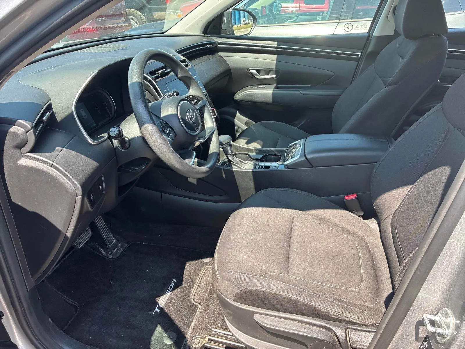 Interior driver side