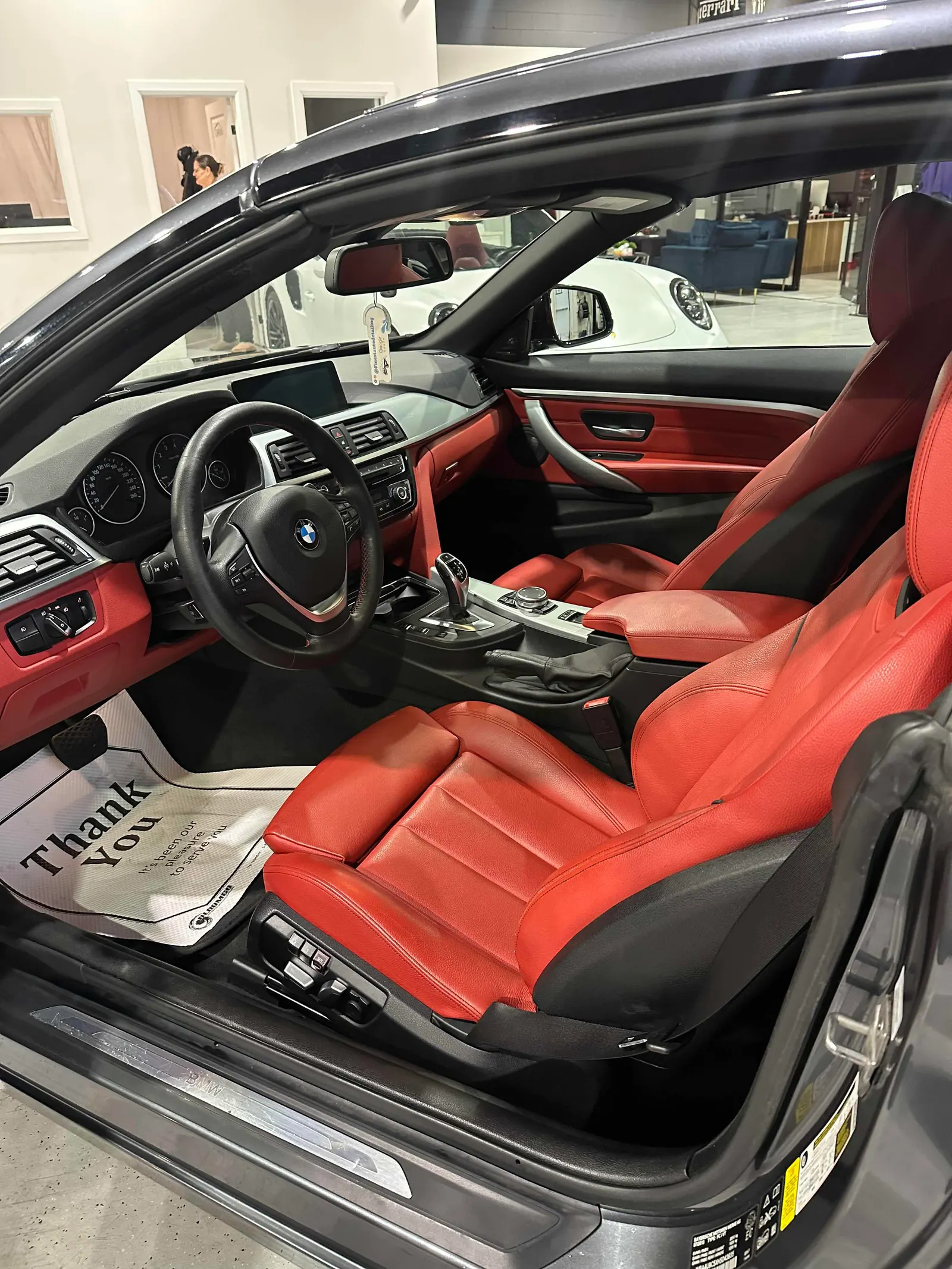 Interior driver side
