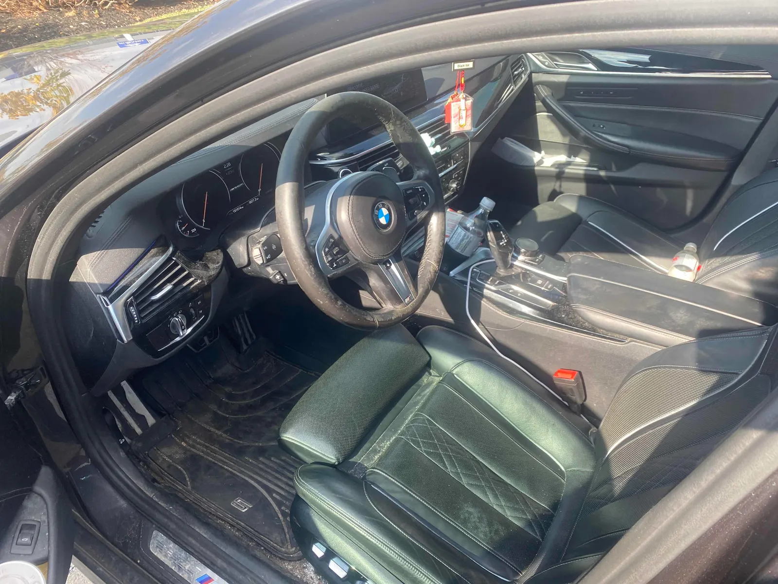 Interior driver side