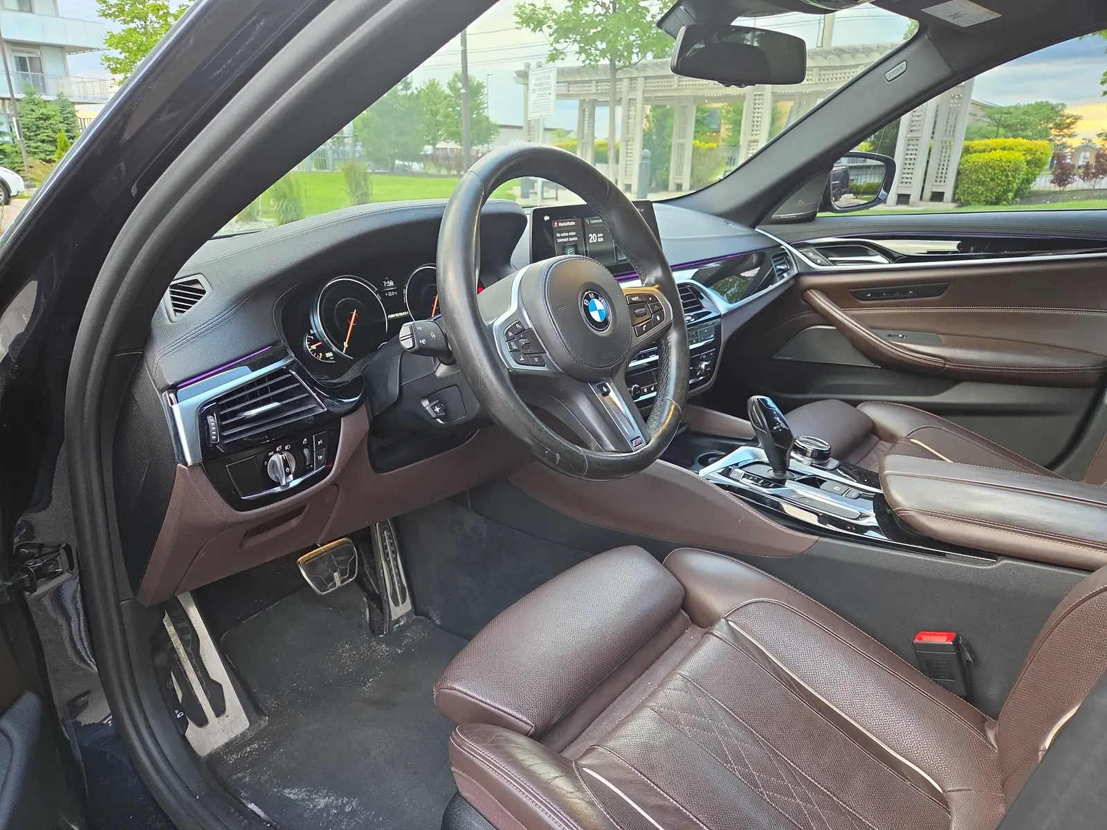 Interior driver side