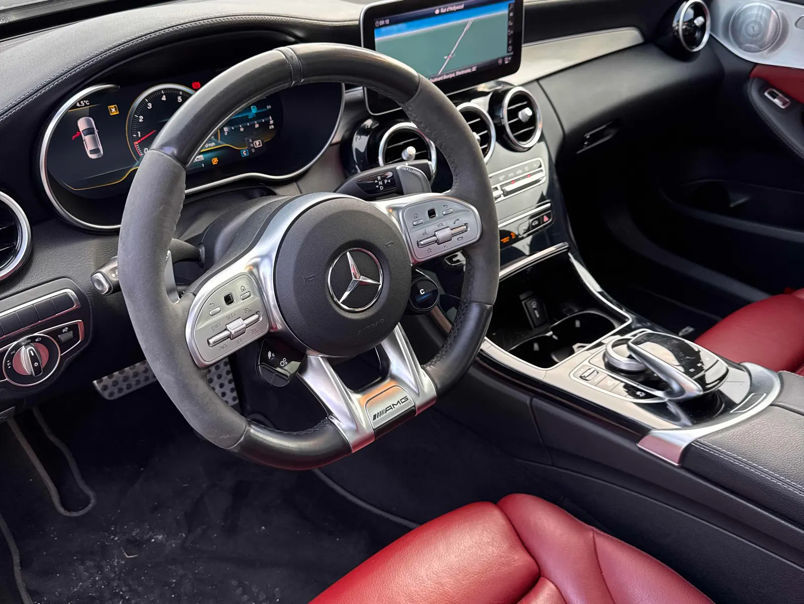 Interior driver side