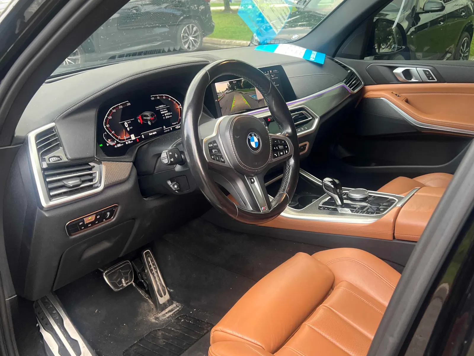 Interior driver side