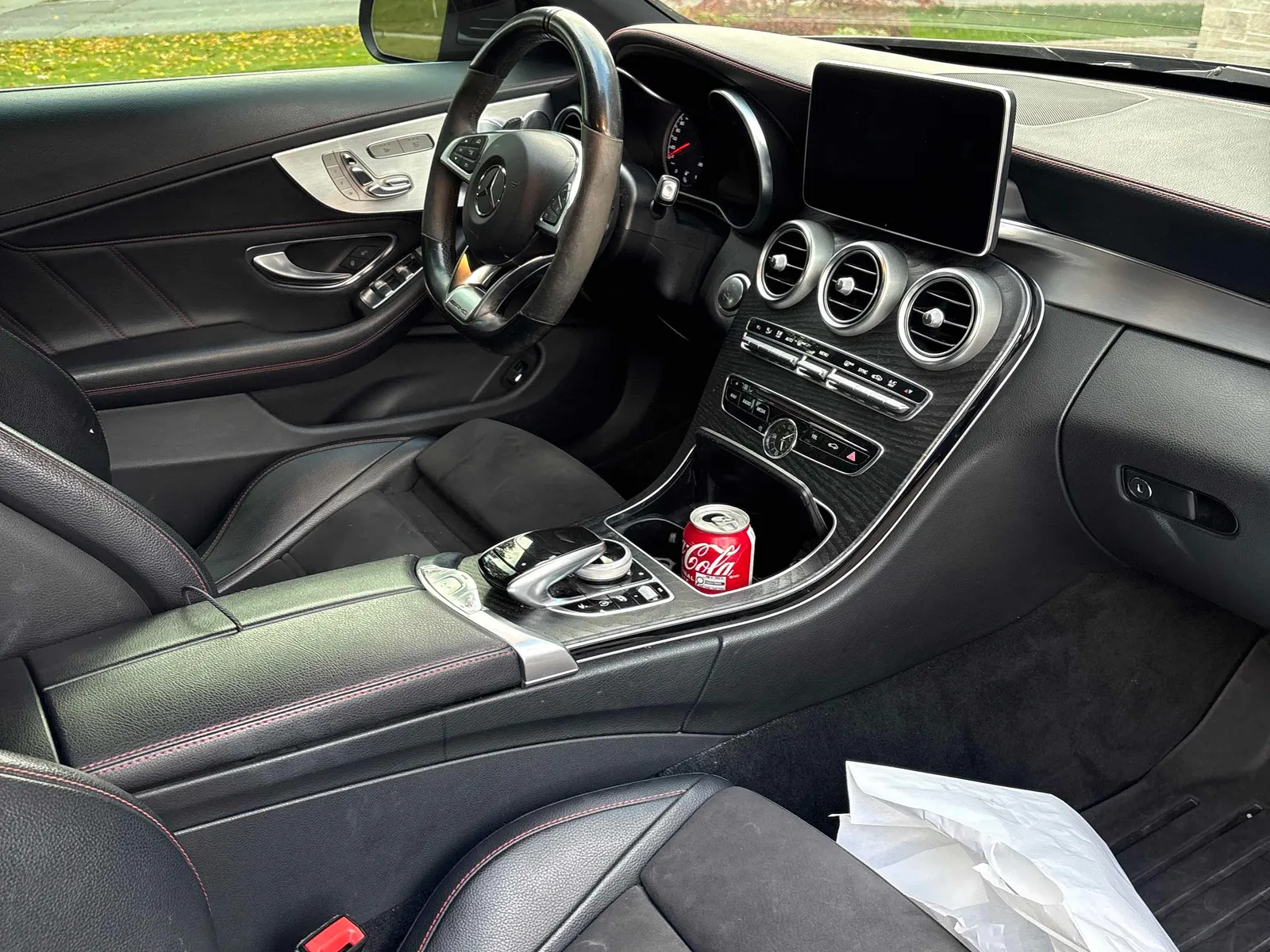 Interior driver side