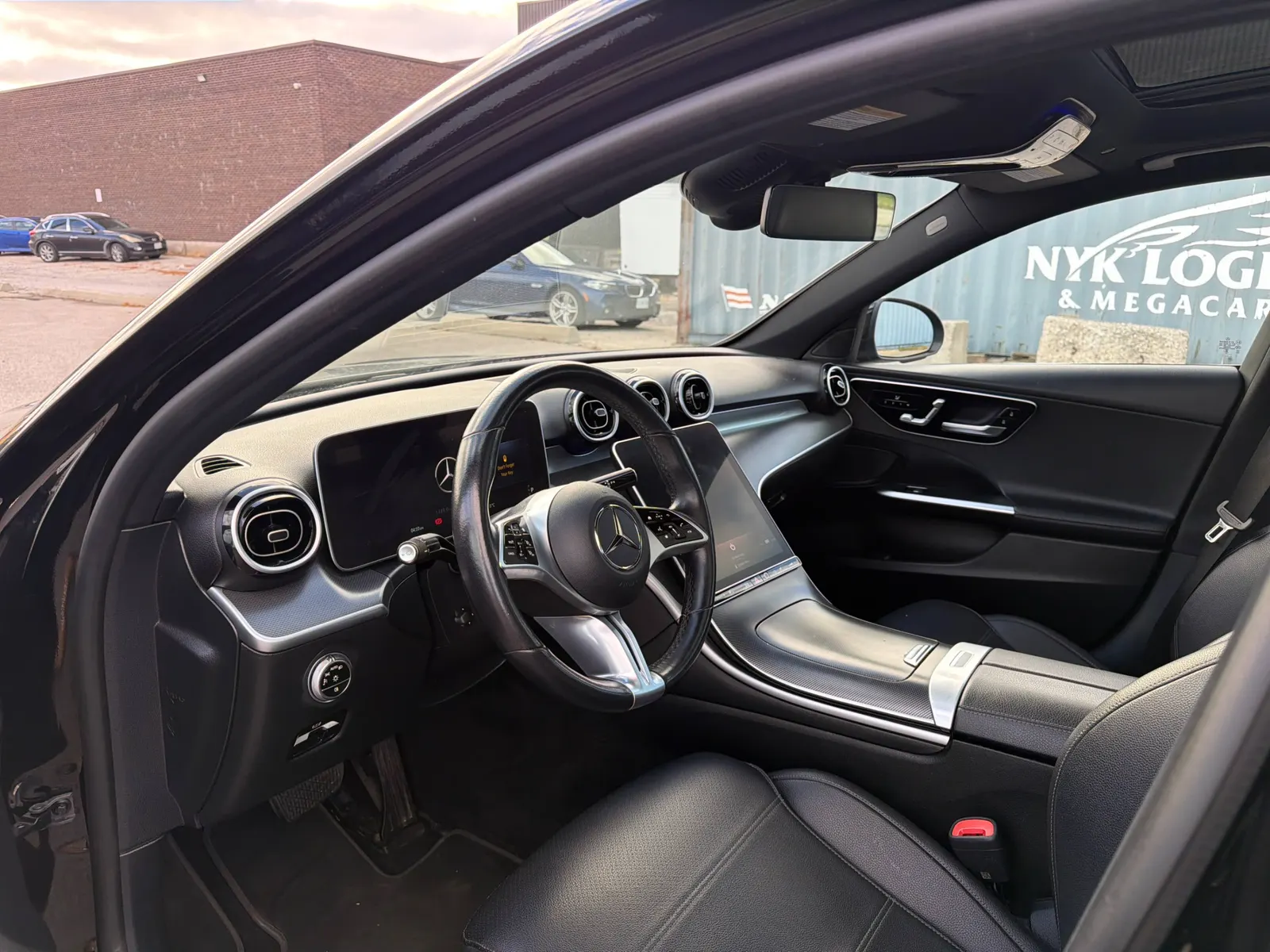 Interior driver side